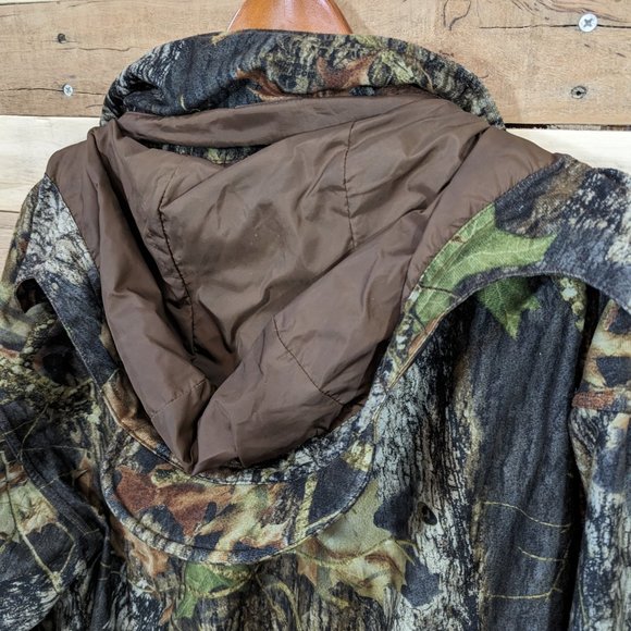 Hodgman Realtree Camo Field Jacket Men’s Large Camouflage Hunting Coat With Hood - Picture 4 of 12